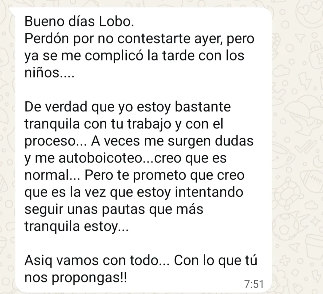 Mensaje de una persona de la Manada, captura 21 de 33