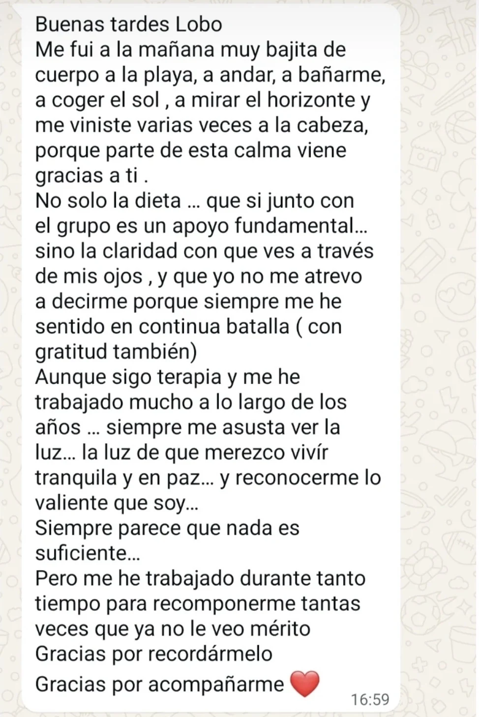 Mensaje de una persona de la Manada, captura 20 de 33